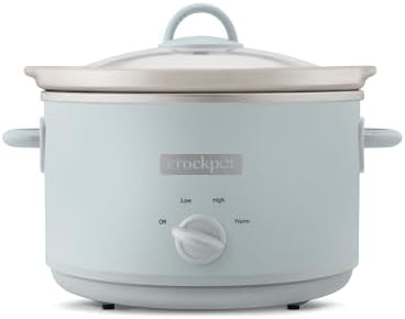 Crock-Pot 4.5 Quart Manual Slow Cooker – Macaroon Blue v1017