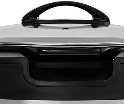 Crock-Pot Thermoshield 6 Quart Slow Cooker with Carry Handles v1012