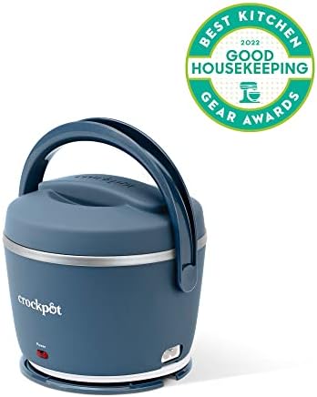 Crock-Pot Electric Lunch Box Food Warmer 20oz – Faded Blue v1022