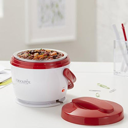 Crock-Pot Portable Lunch Food Warmer – Red v1004 v1x5
