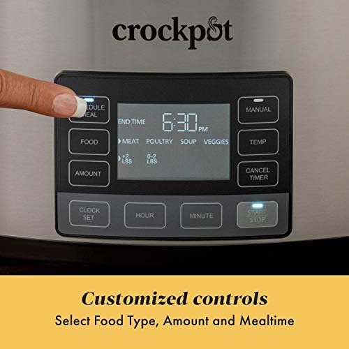 Crock-Pot MyTime 6 Quart Programmable Slow Cooker v1008