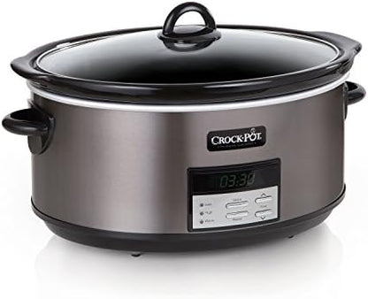 Crock-Pot 8 Quart Programmable Slow Cooker with Auto Warm v1028