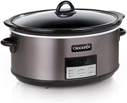 Crock-Pot 8 Quart Programmable Slow Cooker with Auto Warm v1028