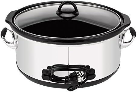 Crock-Pot 7 Quart Programmable Slow Cooker – Polished Platinum v1023