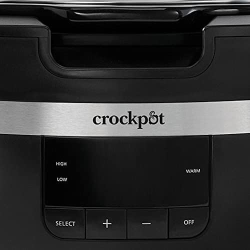 Crock-Pot Thermoshield 6 Quart Slow Cooker with Carry Handles v1012