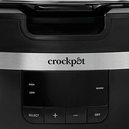 Crock-Pot Thermoshield 6 Quart Slow Cooker with Carry Handles v1012