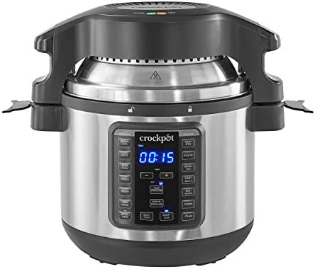 Crock-Pot Express Crisp 8 Quart 10-in-1 Pressure Cooker v1006