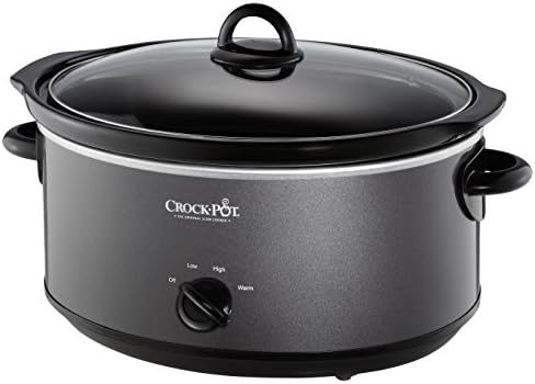 Crock-Pot 7 Quart Slow Cooker – Charcoal v1009