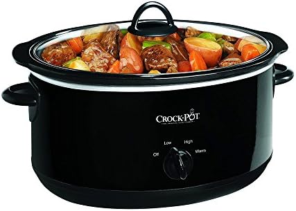 Crock-Pot 8 Quart Manual Slow Cooker – Black v1010