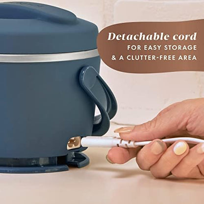 Crock-Pot Electric Lunch Box Food Warmer 20oz – Faded Blue v1022