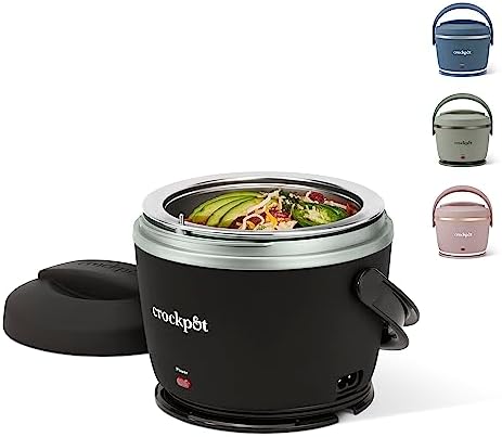 Crock-Pot Electric Lunch Box Food Warmer 20oz – Black v1026