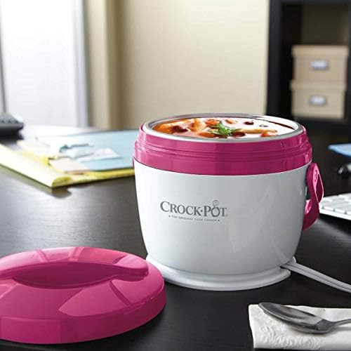 Crock-Pot Lunch Crock Portable Food Warmer 20oz – Pink v1003