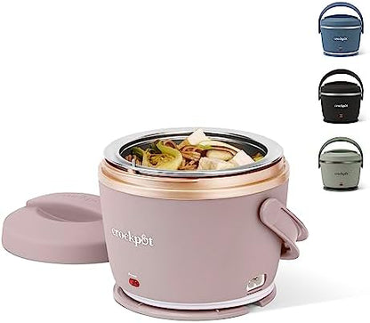 Crock-Pot Electric Lunch Box Food Warmer 20oz – Blush Pink v1018