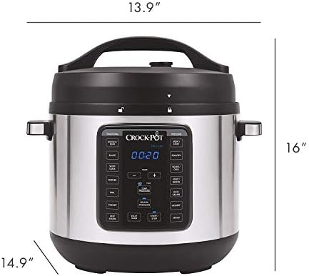 Crock-Pot 8 Quart Express Crock Multi-Use Pressure Cooker v1005