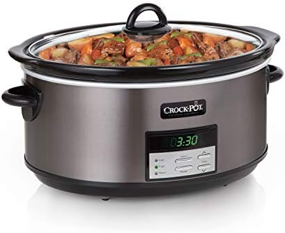 Crock-Pot 8 Quart Programmable Slow Cooker with Auto Warm v1028