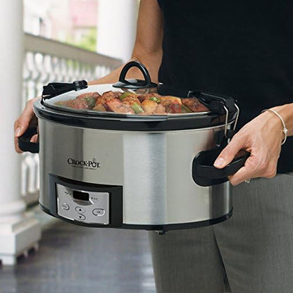 Crock-Pot Cook & Carry 6 Quart Programmable Slow Cooker v1015