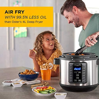 Crock-Pot Express Crisp 8 Quart 10-in-1 Pressure Cooker v1006