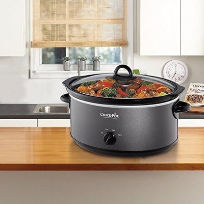 Crock-Pot 7 Quart Slow Cooker – Charcoal v1009