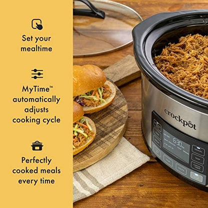 Crock-Pot MyTime 6 Quart Programmable Slow Cooker v1008