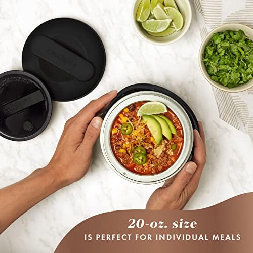 Crock-Pot Electric Lunch Box Food Warmer 20oz – Black v1026
