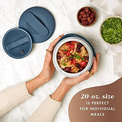 Crock-Pot Electric Lunch Box Food Warmer 20oz – Faded Blue v1022