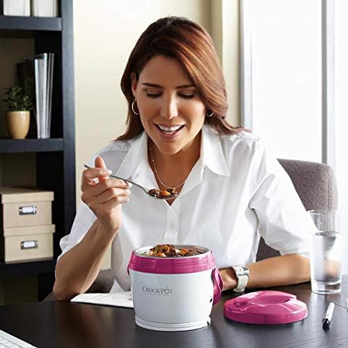 Crock-Pot Lunch Crock Portable Food Warmer 20oz – Pink v1003