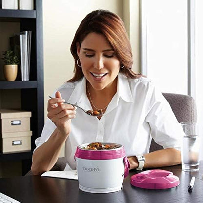 Crock-Pot Lunch Crock Portable Food Warmer 20oz – Pink v1003