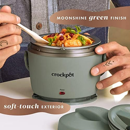 Crock-Pot Portable Electric Lunch Box Food Warmer – Green v1021