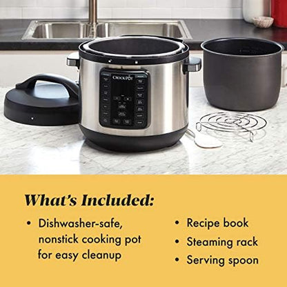 Crock-Pot 8 Quart Express Crock Multi-Use Pressure Cooker v1005