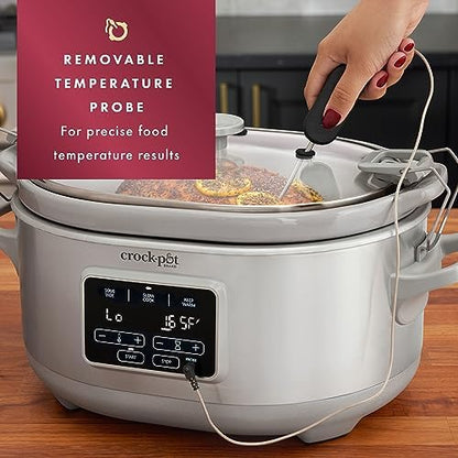 Crock-Pot 7 Quart Programmable Cook & Carry Slow Cooker v1019