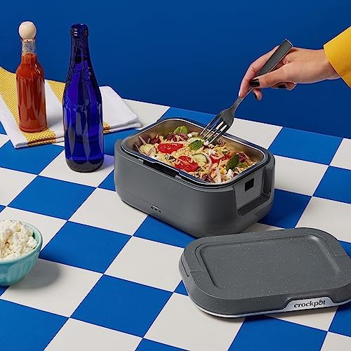 Crock-Pot Portable Electric Lunch Box Food Warmer 28oz v1014 v1x8