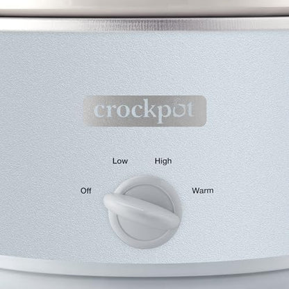 Crock-Pot 4.5 Quart Manual Slow Cooker – Macaroon Blue v1017
