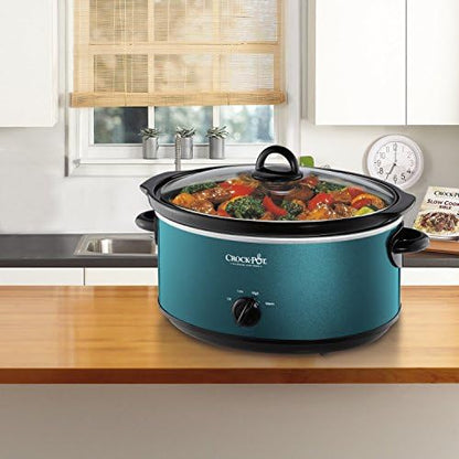 Crock-Pot 7 Quart Manual Slow Cooker – Turquoise v1025