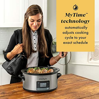 Crock-Pot MyTime 6 Quart Programmable Slow Cooker v1008 v1x3