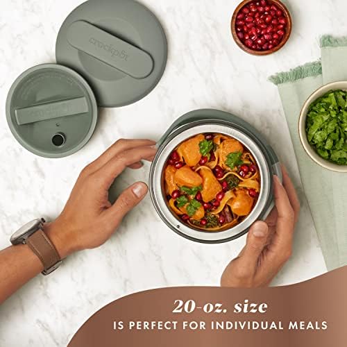 Crock-Pot Portable Electric Lunch Box Food Warmer – Green v1021