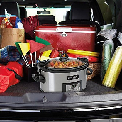 Crock-Pot Cook & Carry 6 Quart Programmable Slow Cooker v1015