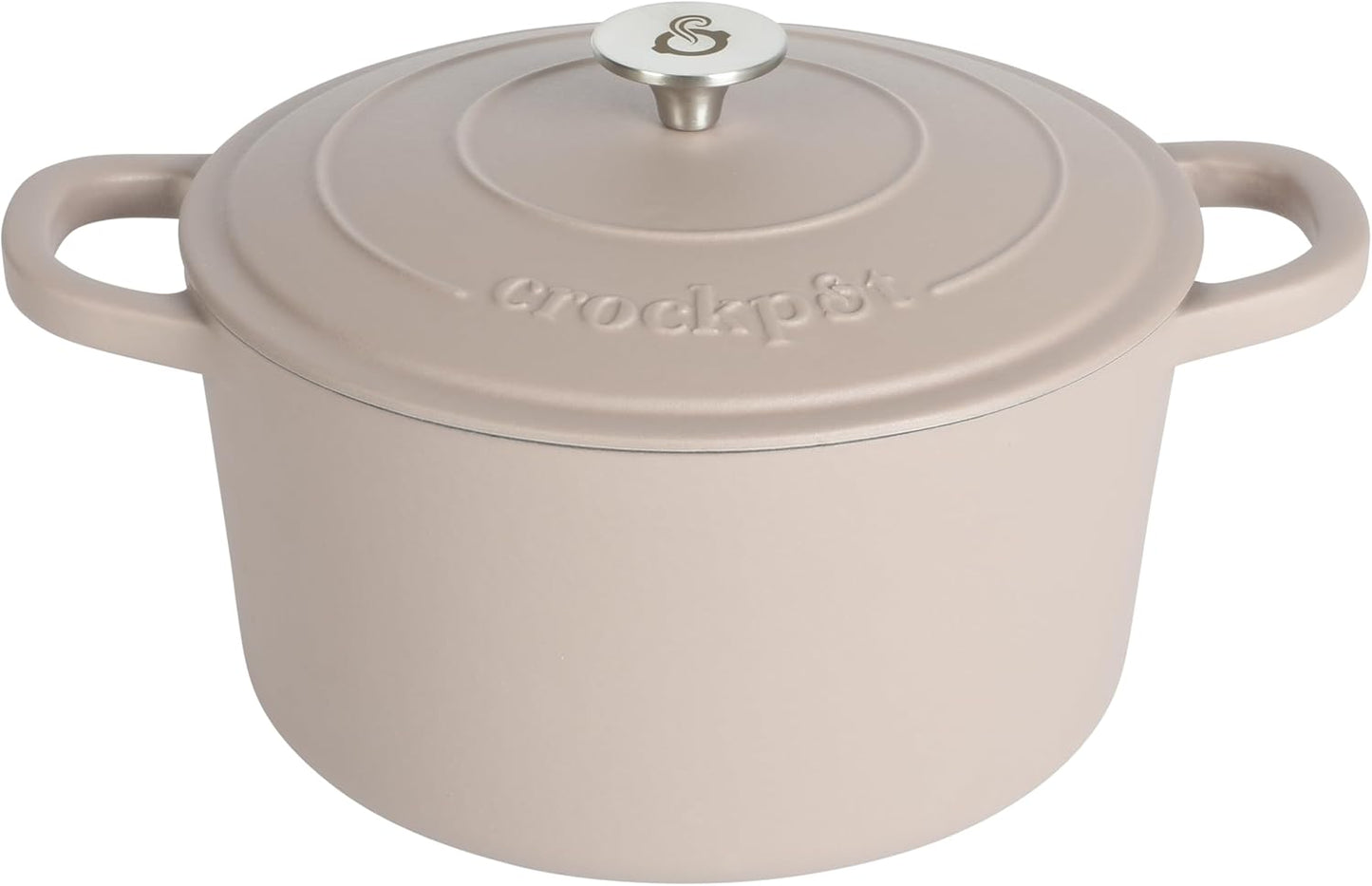 Crock-Pot 3 Quart Enameled Cast Iron Dutch Oven – Aqua v1002 v1x2