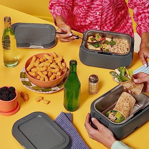 Crock-Pot Portable Electric Lunch Box Food Warmer 28oz v1014 v1x8