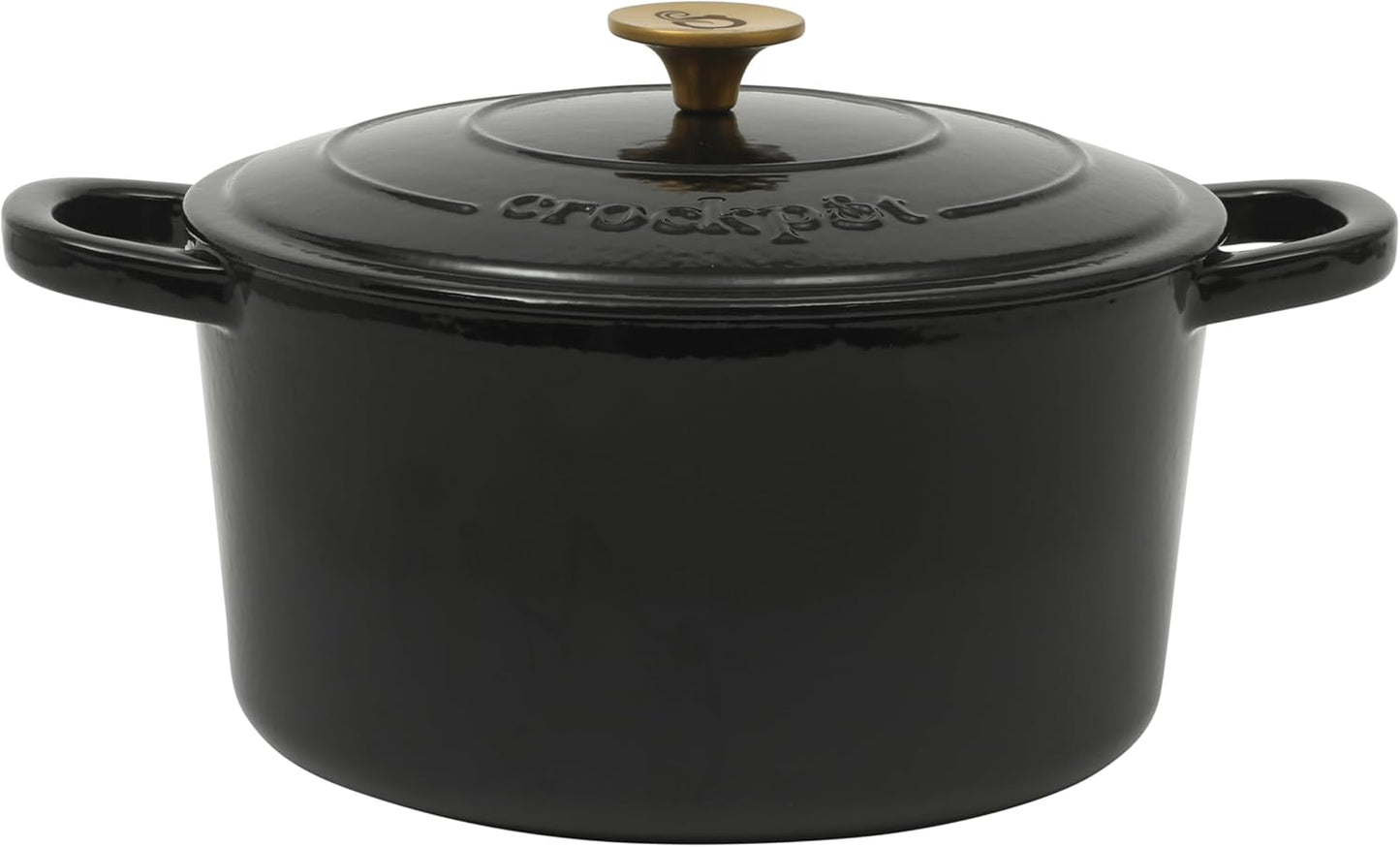 Crock-Pot 3 Quart Enameled Cast Iron Dutch Oven – Aqua v1002