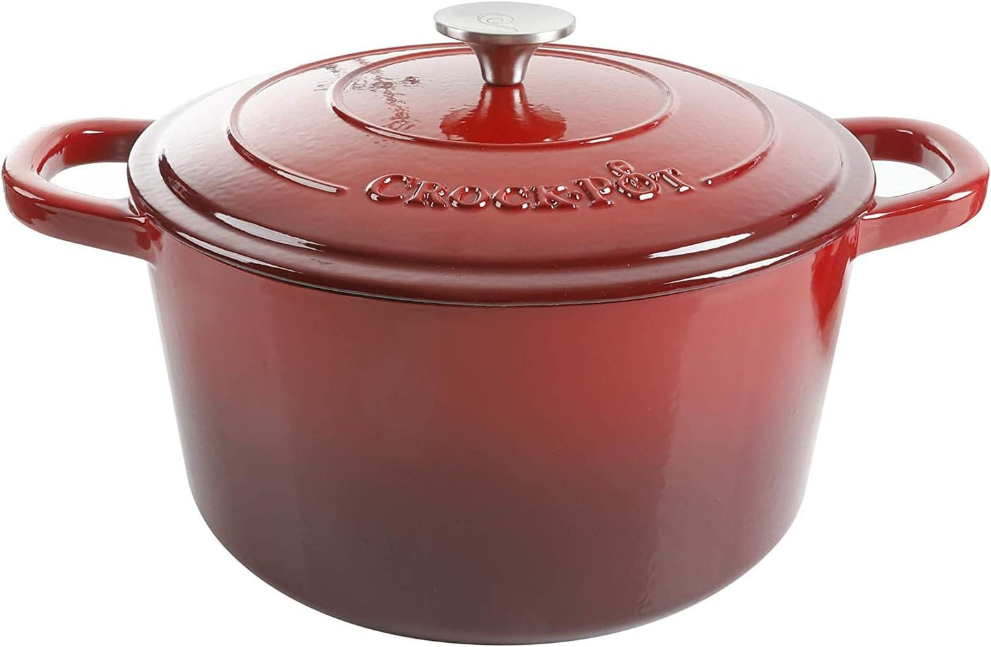 Crock-Pot 3 Quart Enameled Cast Iron Dutch Oven – Aqua v1002 v1x2